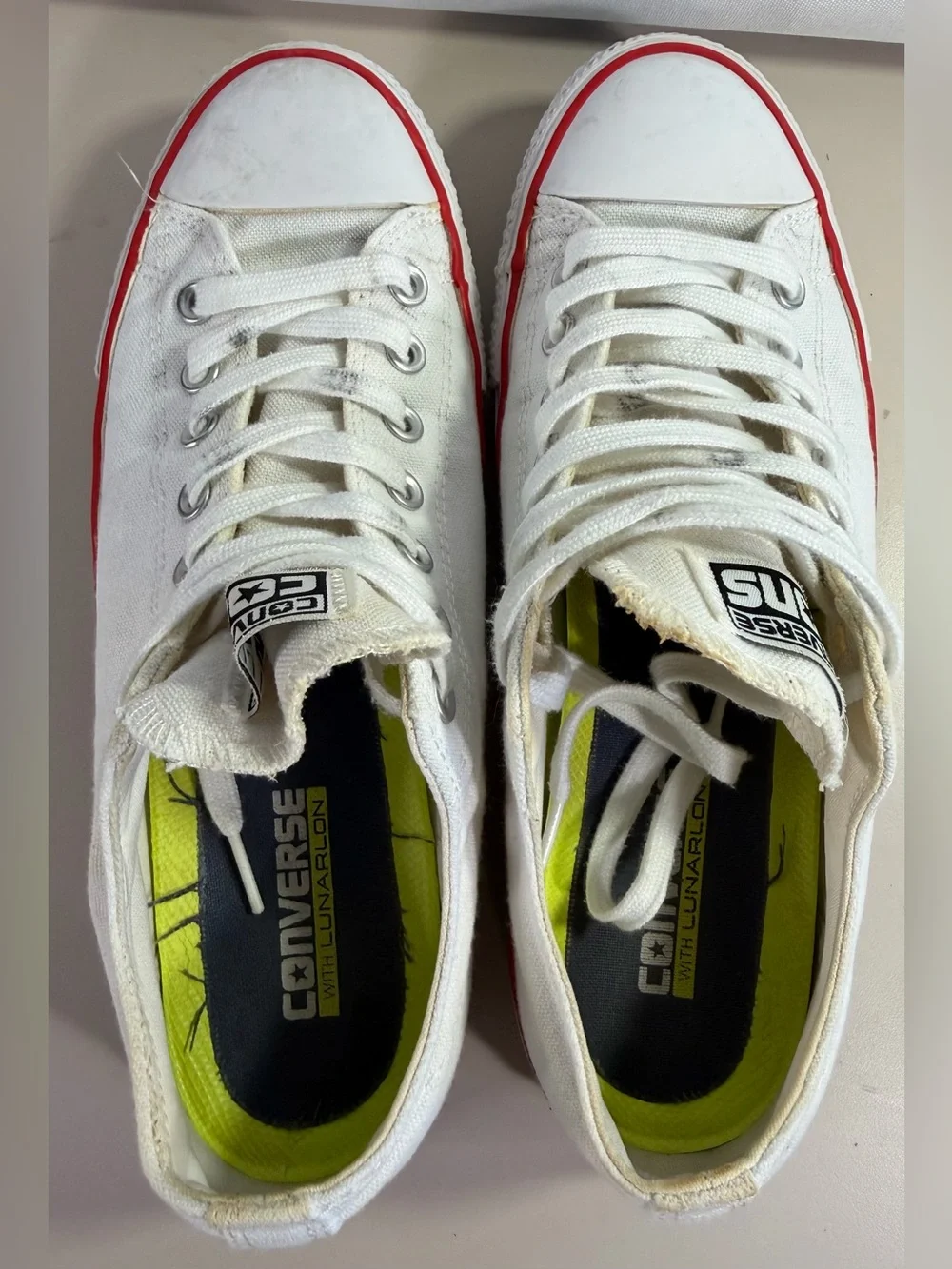 Converse Chuck Taylor All Star Optical White Ox  Mens 9 Womens 11  M7652 - Picture 5 of 7
